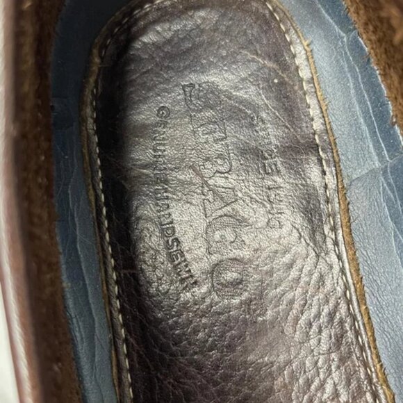 Sebago Men\'s Loafer Brown Leather Casual Slip On Shoes Size 13 US/12.5 UK